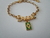 Pulseira Corrente Escrito e Bandeira Do Brasil - loja online