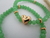 Imagem do Conjunto de Pulseiras Coração Cristal Verde