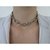 Colar Choker Corrente prata