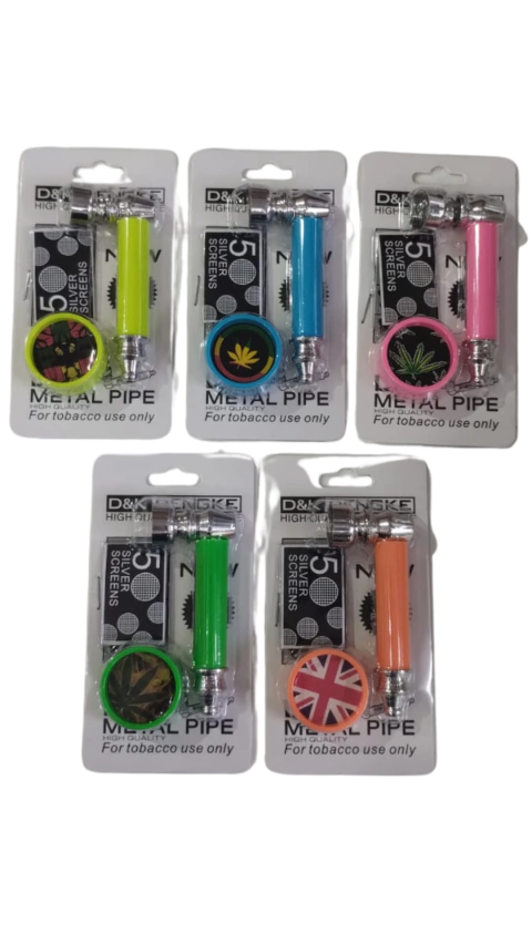 BLUNT REY PIPA CON PICADOR ACRILICO COLORES