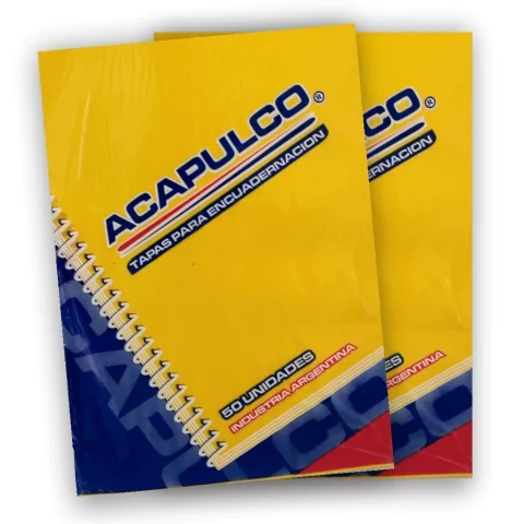 TAPA POLIPROPILENO A4 AMARILLA X 50 UNID