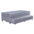 Conjunto Sommier Marinero Colchón Resortes/espuma Inducol 90×190