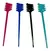 Palitos chinos para el cabello en colores variados: rosa, azul, negro y verde aqua.