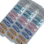 Pack de 10 hebillas de pelo tipo tic tac con diseños de corazones en varios colores.