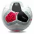 Pelota de fútbol Nike Merlin Premier League Oficial Match, diseño con hexágonos y colores vibrantes, ideal para partidos profesionales.