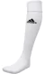 Medias de fútbol profesionales blancas con logo de Adidas