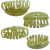 Broche para pelo tubular brillante grande color amarillo, ideal para mujeres. Presenta un diseño elegante y funcional para recoger el cabello.