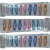 Pack de 10 hebillas de pelo tic tac con diseño de corazones en varios colores.