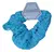 Set De Accesorios Para Cabello Elegancia Turquesa Floral - tienda online