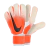 Guantes de arquero Nike en color naranja con detalles en negro y blanco, diseñados para fútbol profesional.