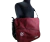 Bolso morral Uhlsport de color burdeos, con logo del FC Kaiserslautern, colgado sobre un maniquí.