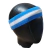 Vincha elastizada en colores azul y blanco, ideal para fiestas y cumpleaños.