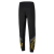 Pantalón jogger de hombre Puma Borussia Dortmund, color negro con detalles en amarillo y gris.
