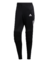 Pantalón de arquero adidas Tiarro en color negro, diseñado para fútbol profesional masculino, con detalles acolchados y logotipo de la marca.