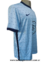 Camiseta de fútbol profesional Nike Stadium Chelsea alternativa 21/22, color celeste con detalles en azul marino.