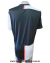 Camiseta adidas Juventus titular, vista trasera, en colores negro y blanco, ideal para fútbol profesional.