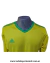 Buzo de arquero adidas Revigo 17, color amarillo con detalles en verde y diseño de manga larga.