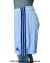 Pantalón corto blanco de fútbol Adidas Boca Juniors con franjas azules.