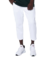 Pantalón blanco de hombre de adidas, modelo EQT Hawthorne 7/8, combinado con zapatillas deportivas blancas.