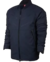 Campera Nike Sportswear Aeroloft Bomber en color navy, vista lateral con cierre frontal.