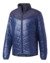 Campera adidas Cytins Padded para hombre en color azul, con diseño acolchado y cuello alto.