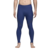 Calza larga para hombre de running adidas Alphaskin 360 en color azul, diseñada para un ajuste profesional y comodidad durante el ejercicio.