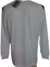 Camiseta blanca de fútbol de Umbro con mangas largas, vista trasera.