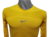 Remera de compresión Nike Pro de manga larga color amarillo para hombre, ideal para running y entrenamiento.