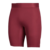 Calza corta ADIDAS AlphaSkin Spot para hombre en color burdeos, ideal para running profesional.