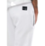 Pantalón adidas Eqt Hawthorne 7/8 blanco, mostrando el detalle del bolsillo trasero.