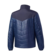Campera adidas Cytins Padded de hombre, vista trasera, color azul marino, con diseño acolchado en forma de rombos.