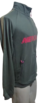 Campera Nike Mercurial para fútbol profesional, color gris con detalles en rosa, vista lateral.