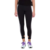 Calza adidas mujer negra con detalles laterales y corte en la parte inferior.
