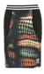 Pollera ajustada de adidas Originals con diseño colorido y franjas en la cintura.