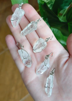 Dije Premium Cuarzo Cristal en bruto -pequeño- - comprar online