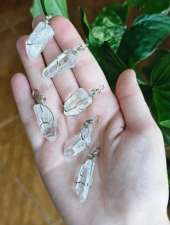 Dije Premium Cuarzo Cristal en bruto -pequeño-