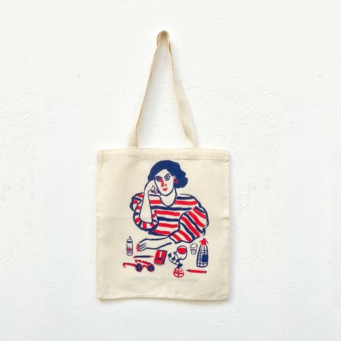 bolsa/tote Café - María Luque (Nimia+Chocho)