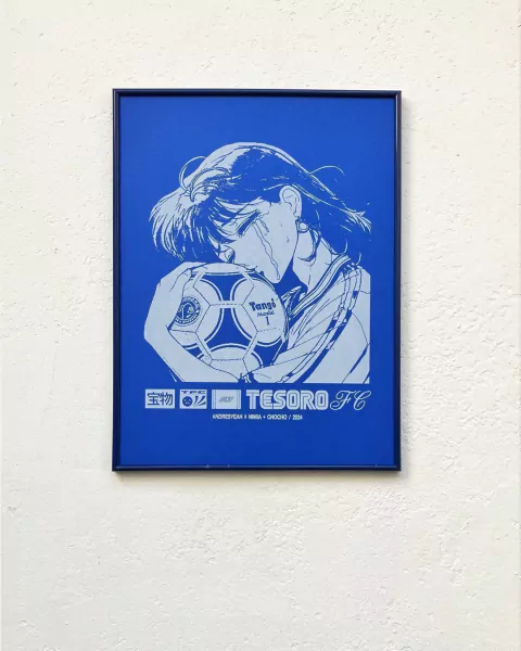 serigrafía Tango / Tesoro II - Andrés Yeah (Nimia+Chocho)