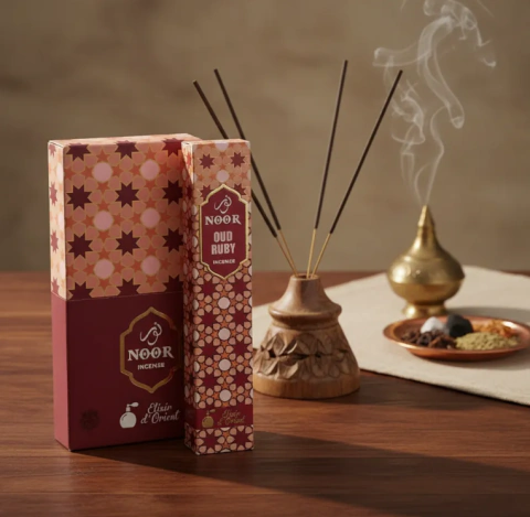 Sahumerios Noor Hari Darshan Elixir D' Oriente India x6 Unidades - comprar online