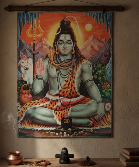 Tapiz Hindú Om 7 Chakras Ganesh Mano Fatima Lakshm en internet
