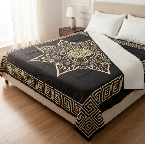 Cubrecama 2 Plazas Manta Premium Hindú Tapiz 230x210 Cm. en internet