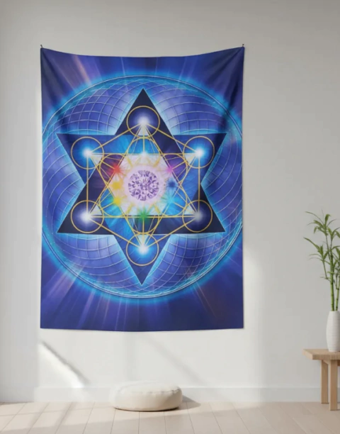 Tapiz Hindú Om 7 Chakras Ganesh Mano Fatima Lakshm - comprar online