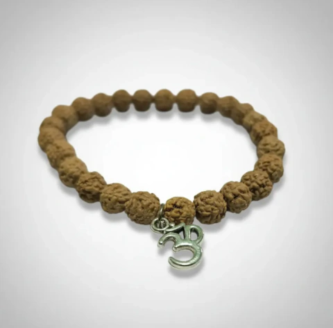 Pulsera Rudraksha Om