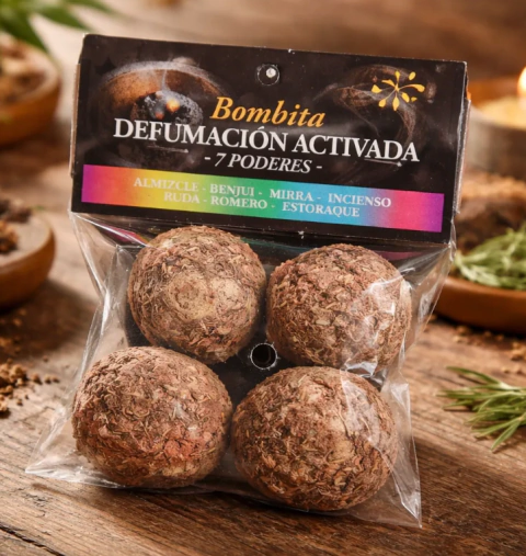 Bombita Defumacion Activada 7 Poderes