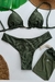 Imagem do Biquíni Anne AsaDelta Fio Duplo Canelado Verde Militar