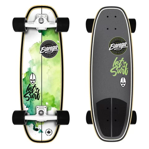 WAVE 30" Black -Surfskate CX-