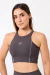 Cropped running vivo cinza escuro