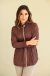 Parka corta vento marrom - comprar online