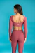 Cropped manga longa rosa seco - M.R FITNESS - Seja uma #mrlovers