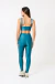 Calça bolso lateral turquesa - M.R FITNESS - Seja uma #mrlovers